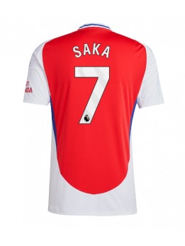 Arsenal Bukayo Saka #7 Domaci Dres 2024-25 Kratak Rukavima